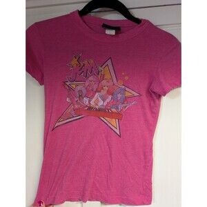 Jem and the Holograms 80s Retro T-Shirt -Small PINK